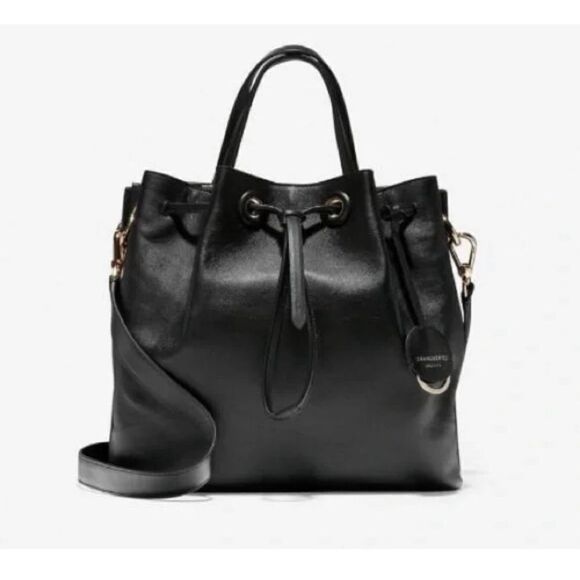 Cole Haan Grand Ambition Bucket Bag,  in Black Leather / Excellent - Picture 2 of 7